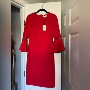 Brand new red dress Calvin Klein